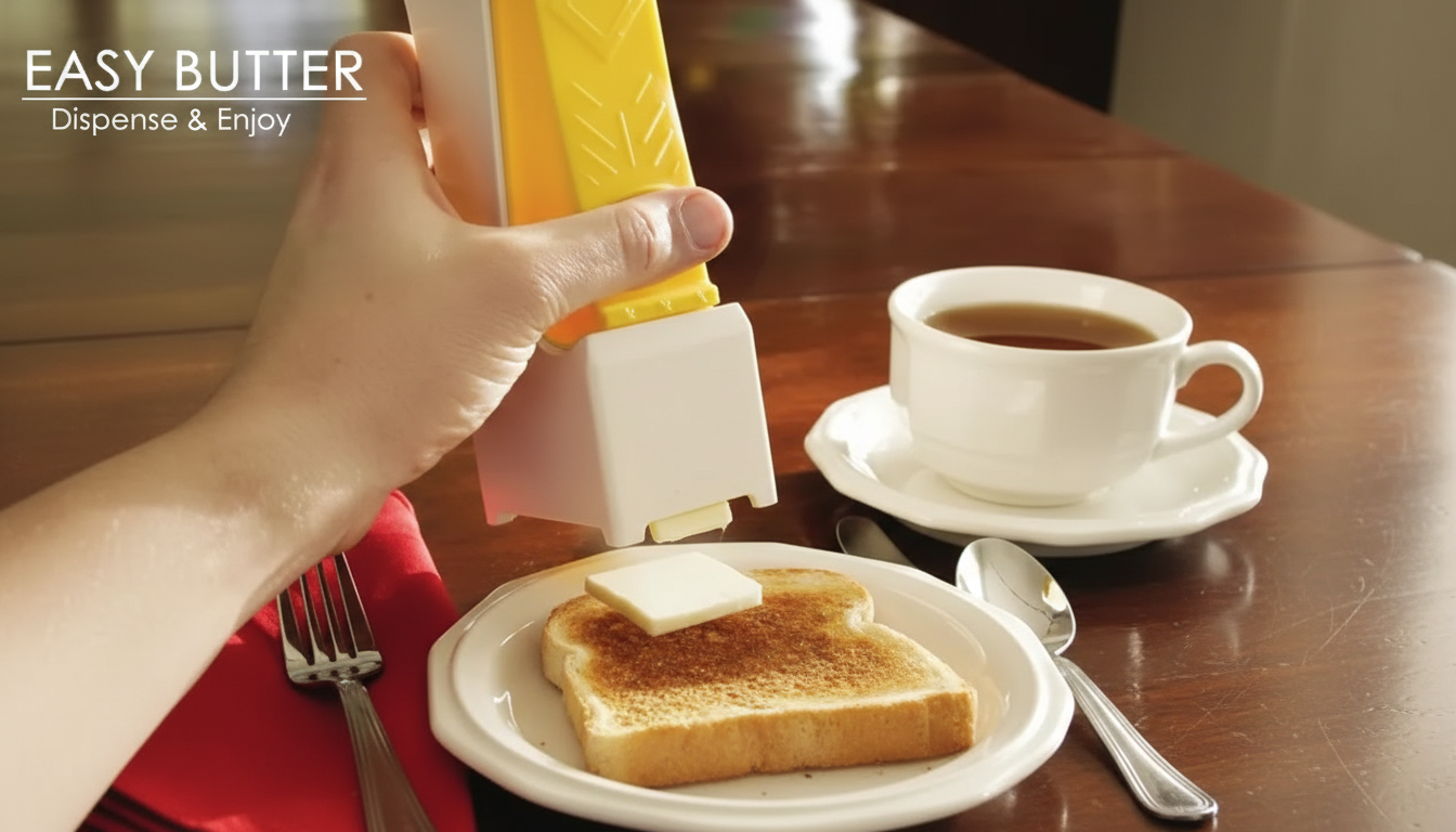 Automatic Butter & Cheese Slicer: Clean, Even Slices